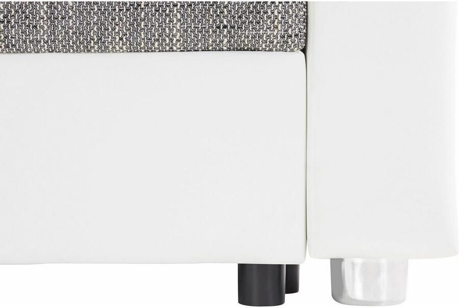 COLLECTION AB Hoekbank Relax L-vorm inclusief slaapfunctie binnenvering naar keuze met rgb-ledverlichting - Foto 6