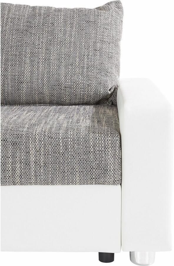 COLLECTION AB Hoekbank Relax L-vorm inclusief slaapfunctie binnenvering naar keuze met rgb-ledverlichting - Foto 13