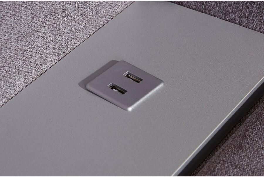 COLLECTION AB Hoekbank Relax L-vorm inclusief slaapfunctie binnenvering naar keuze met rgb-ledverlichting - Foto 4