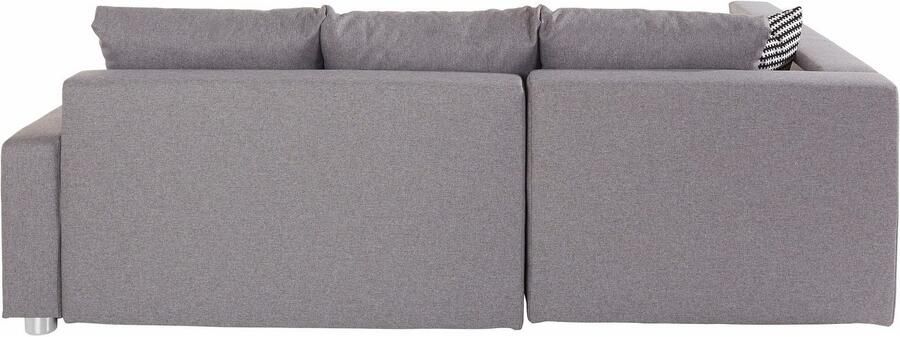 COLLECTION AB Hoekbank Relax L-vorm inclusief slaapfunctie binnenvering naar keuze met rgb-ledverlichting - Foto 13