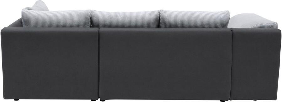 COLLECTION AB Hoekbank Sally L-vorm met en zonder slaapfunctie inclusief losse rug- en sierkussens - Foto 6