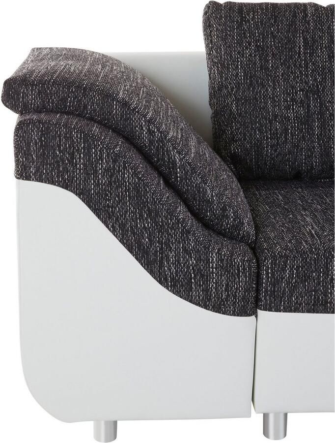 COLLECTION AB Hoekbank Sally L-vorm met en zonder slaapfunctie inclusief losse rug- en sierkussens