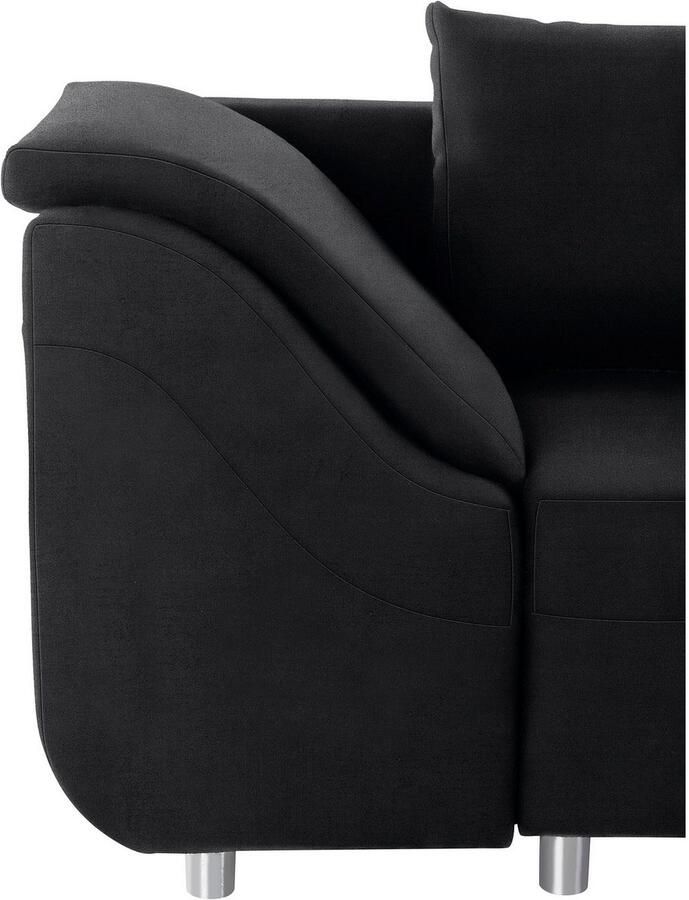 COLLECTION AB Hoekbank Sally L-vorm met en zonder slaapfunctie inclusief losse rug- en sierkussens