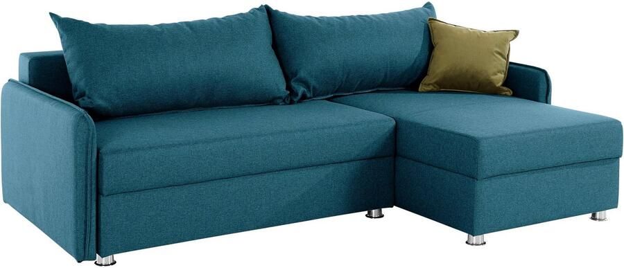 COLLECTION AB Hoekbank Sunny L-vorm met slaapfunctie en bedkist