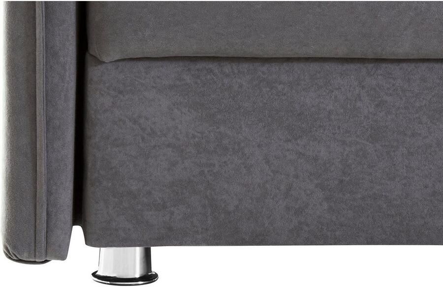 COLLECTION AB Hoekbank Sunny L-vorm met slaapfunctie en bedkist - Foto 4