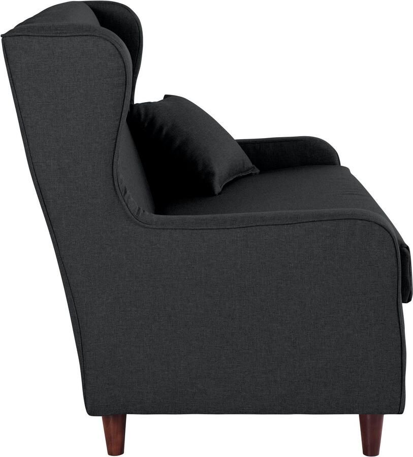 COLLECTION AB Oorfauteuil MIKE Breedte 130 cm 1 sierkussen meegeleverd - Foto 2