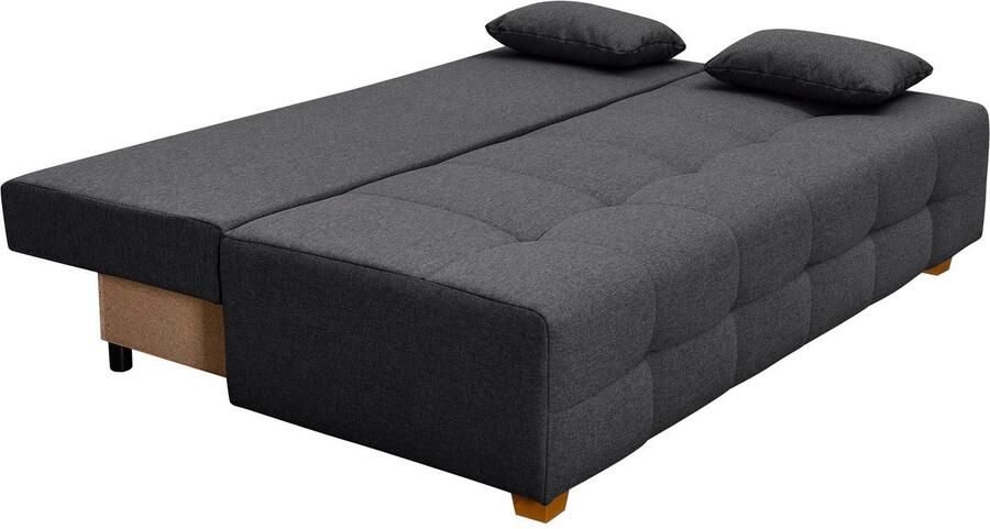 COLLECTION AB Slaapbank Bella Slaapbank bedlade bonellvering rugkussen armleuningkussen - Foto 6