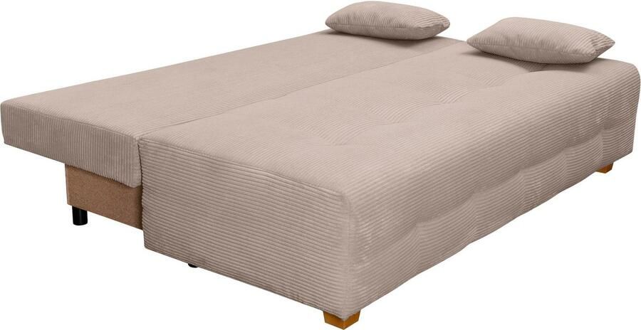 COLLECTION AB Slaapbank Bella Slaapbank bedlade bonellvering rugkussen armleuningkussen - Foto 5