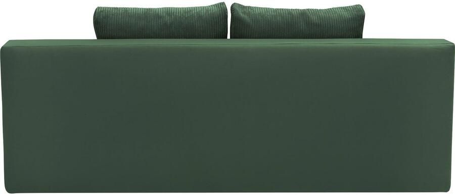 COLLECTION AB Slaapbank Chicago B: 200 cm ligvlak 146x200 cm met bedfunctie bedlade & 2 armleuningkussens vering - Foto 8