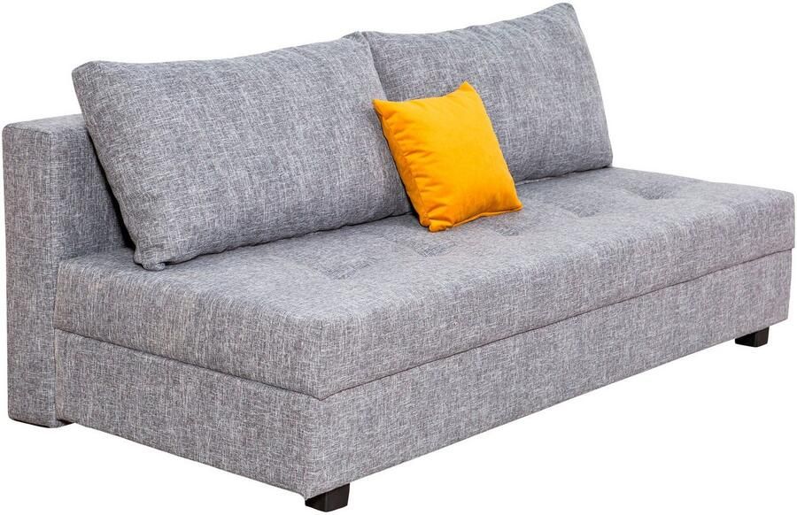 COLLECTION AB Slaapbank DARIA inclusief slaapfunctie en bedlade Slaapbank bedfunctie bedlade inclusief rugkussens veerkern - Foto 10