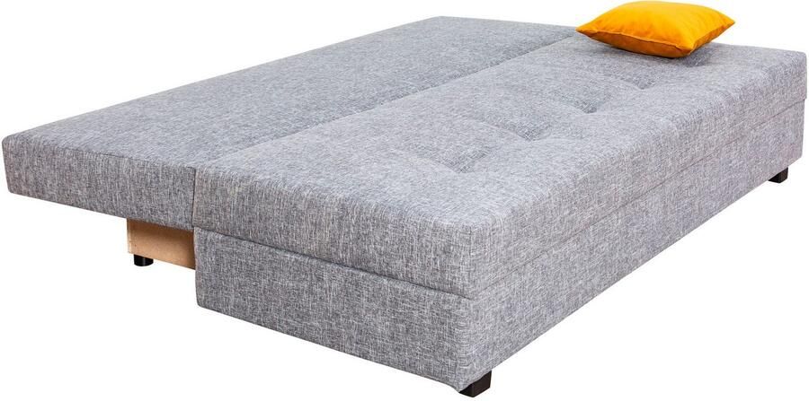 COLLECTION AB Slaapbank DARIA inclusief slaapfunctie en bedlade Slaapbank bedfunctie bedlade inclusief rugkussens veerkern - Foto 7