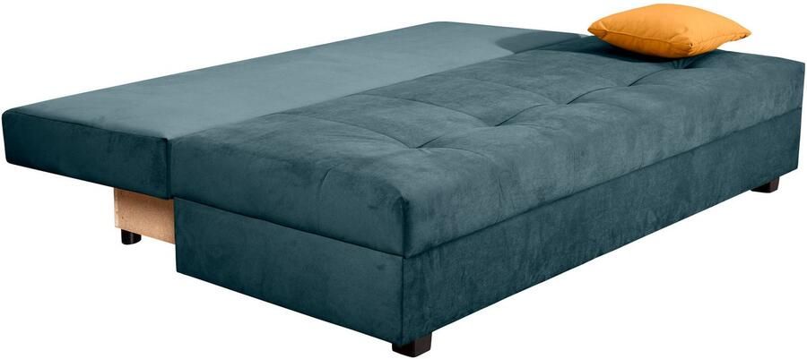 COLLECTION AB Slaapbank DARIA inclusief slaapfunctie en bedlade Slaapbank bedfunctie bedlade inclusief rugkussens veerkern - Foto 9