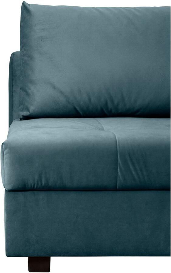 COLLECTION AB Slaapbank DARIA inclusief slaapfunctie en bedlade Slaapbank bedfunctie bedlade inclusief rugkussens veerkern - Foto 4