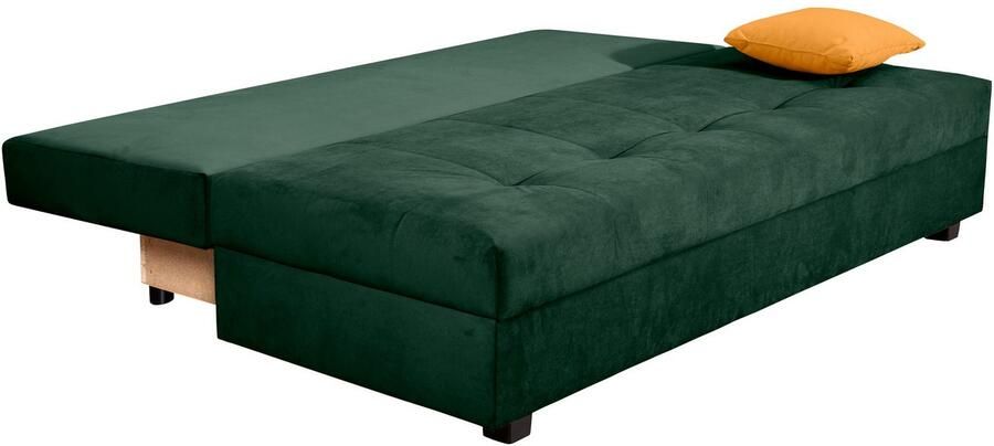 COLLECTION AB Slaapbank DARIA inclusief slaapfunctie en bedlade Slaapbank bedfunctie bedlade inclusief rugkussens veerkern - Foto 8