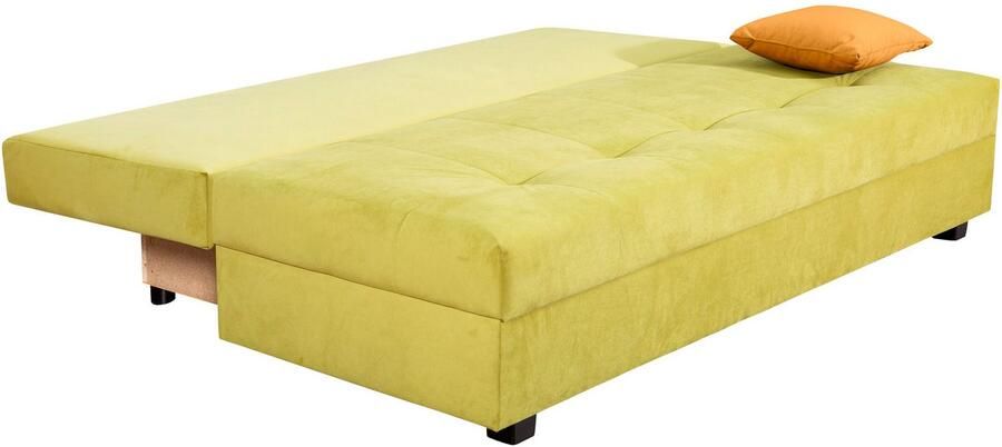 COLLECTION AB Slaapbank DARIA inclusief slaapfunctie en bedlade Slaapbank bedfunctie bedlade inclusief rugkussens veerkern - Foto 9