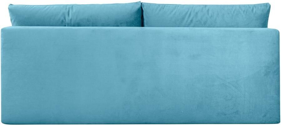 COLLECTION AB Slaapbank DARIA inclusief slaapfunctie en bedlade Slaapbank bedfunctie bedlade inclusief rugkussens veerkern - Foto 8