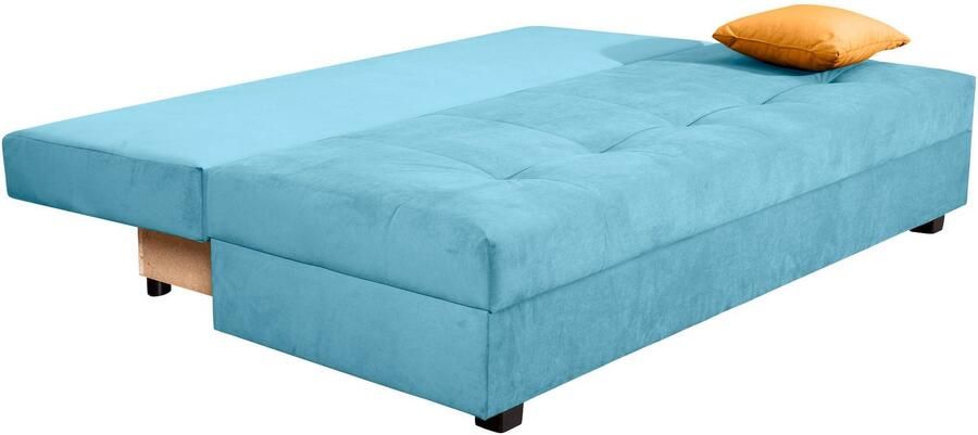 COLLECTION AB Slaapbank DARIA inclusief slaapfunctie en bedlade Slaapbank bedfunctie bedlade inclusief rugkussens veerkern - Foto 9