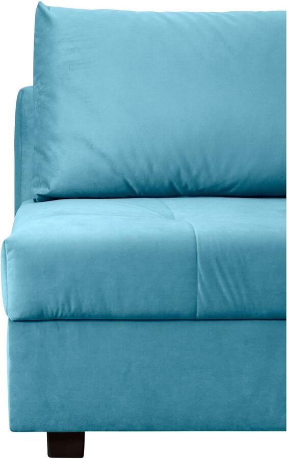 COLLECTION AB Slaapbank DARIA inclusief slaapfunctie en bedlade Slaapbank bedfunctie bedlade inclusief rugkussens veerkern - Foto 4