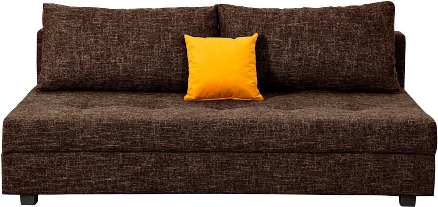 COLLECTION AB Slaapbank DARIA inclusief slaapfunctie en bedlade Slaapbank bedfunctie bedlade inclusief rugkussens veerkern - Foto 8