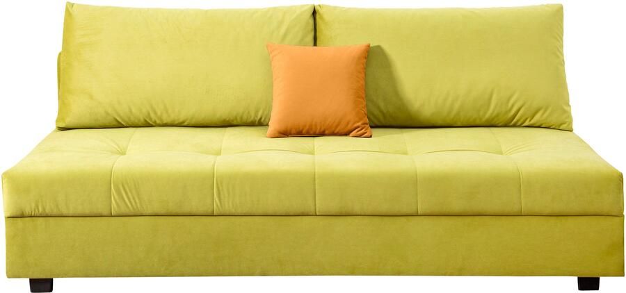 COLLECTION AB Slaapbank DARIA inclusief slaapfunctie en bedlade Slaapbank bedfunctie bedlade inclusief rugkussens veerkern - Foto 7