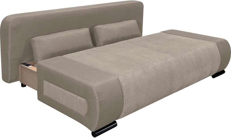 COLLECTION AB Slaapbank Moritz met slaapbank functie en bedbox comfortabele binnenvering - Foto 7