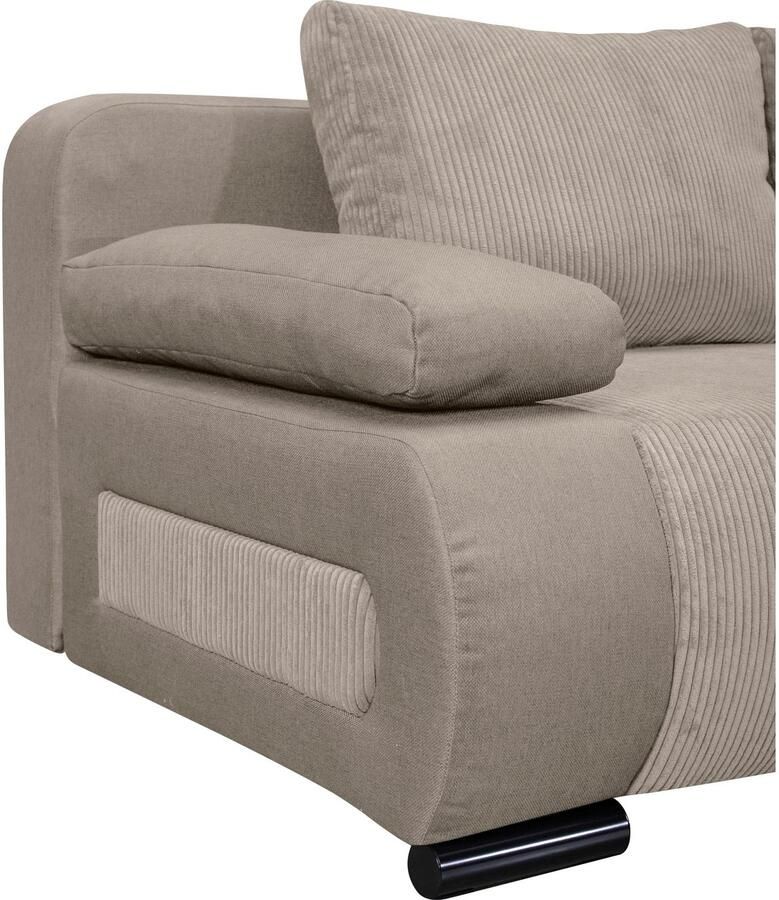 COLLECTION AB Slaapbank Moritz met slaapbank functie en bedbox comfortabele binnenvering