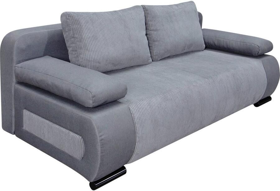 COLLECTION AB Slaapbank Moritz met slaapbank functie en bedbox comfortabele binnenvering