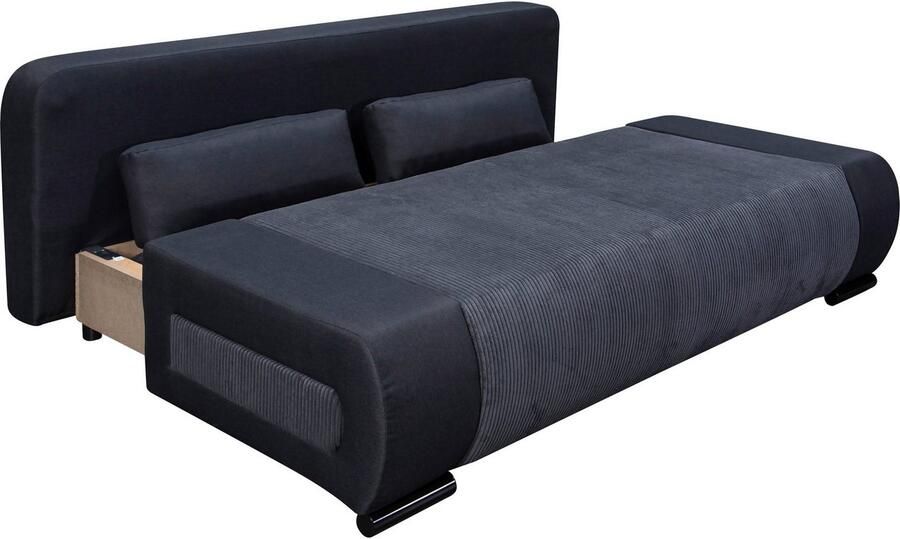 COLLECTION AB Slaapbank Moritz met slaapbank functie en bedbox comfortabele binnenvering - Foto 7