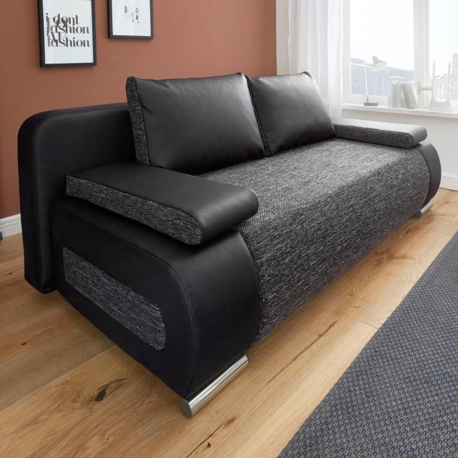 COLLECTION AB Slaapbank Moritz met slaapbank functie en bedbox comfortabele binnenvering - Foto 2