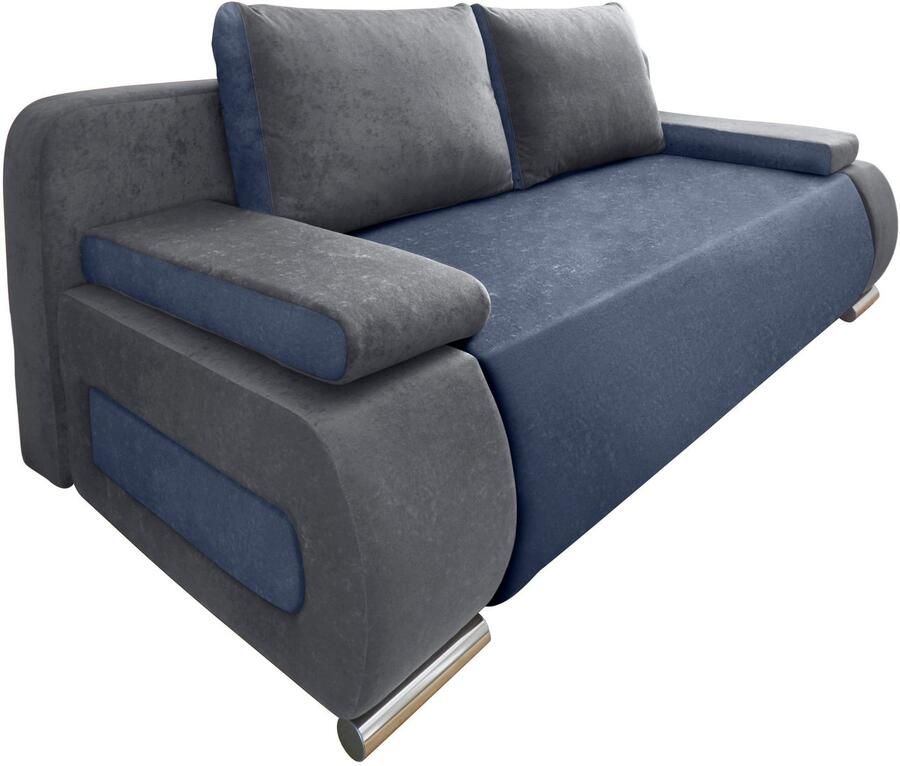 COLLECTION AB Slaapbank Moritz met slaapbank functie en bedbox comfortabele binnenvering
