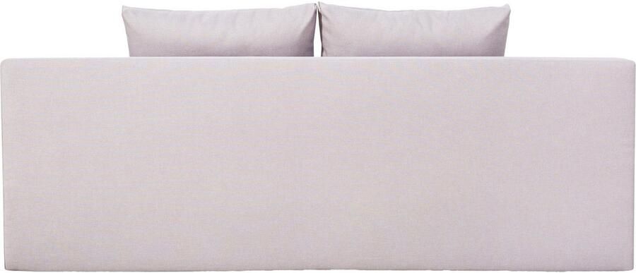 COLLECTION AB Slaapbank Tania met bedfunctie en bedlade comfortabele zitcomfort: veren-kern bekleding inclusief rugkussen - Foto 9