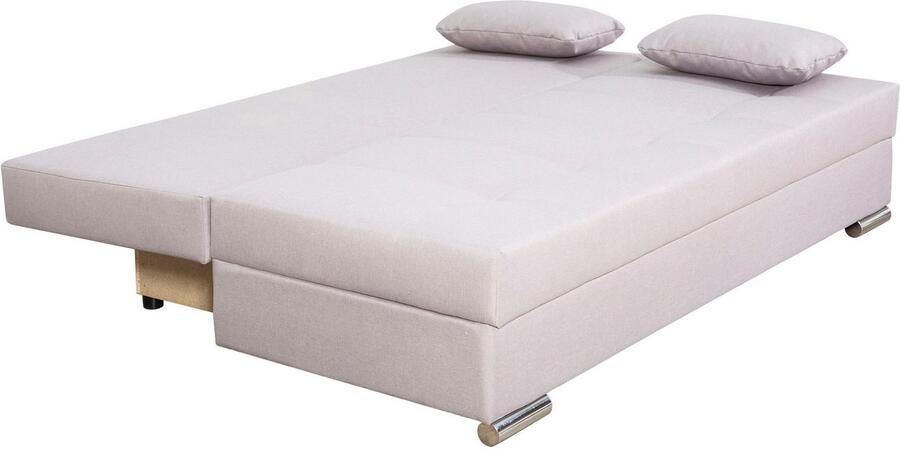 COLLECTION AB Slaapbank Tania met bedfunctie en bedlade comfortabele zitcomfort: veren-kern bekleding inclusief rugkussen - Foto 7