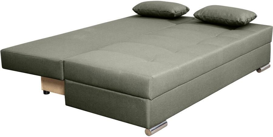 COLLECTION AB Slaapbank Tania met bedfunctie en bedlade comfortabele zitcomfort: veren-kern bekleding inclusief rugkussen - Foto 7