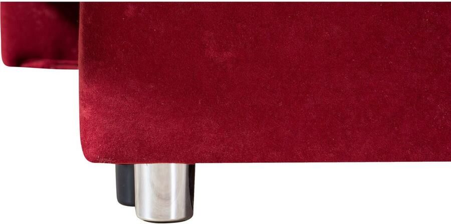 COLLECTION AB Slaapbank ULLA inclusief bedfunctie en opbergruimte Slaapbank bedfunctie bedlade incl. rugkussens armleuningkussens - Foto 8