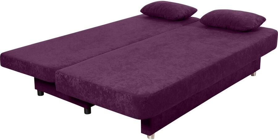 COLLECTION AB Slaapbank ULLA inclusief bedfunctie en opbergruimte Slaapbank bedfunctie bedlade incl. rugkussens armleuningkussens - Foto 7