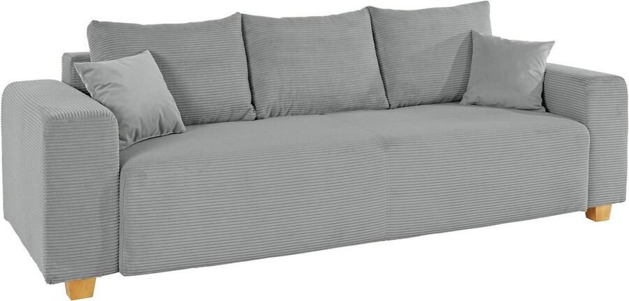 COLLECTION AB Slaapbank Yves ligoppervlak (B T): 142 194 cm incl. bedfunctie bedlade binnenvering & sierkussens - Foto 6