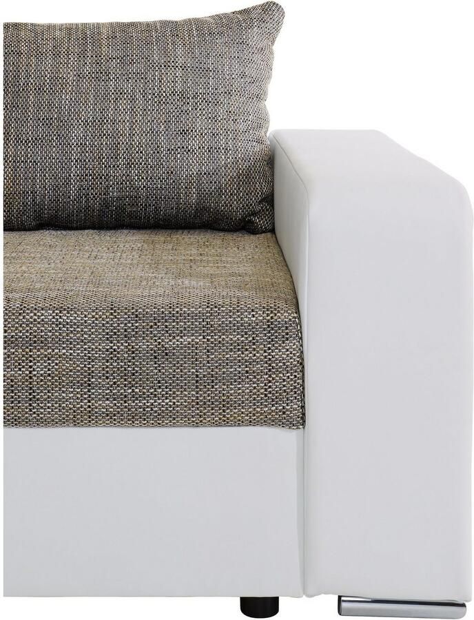 COLLECTION AB Zithoek John U-vorm met slaapfunctie naar keuze met binnenvering