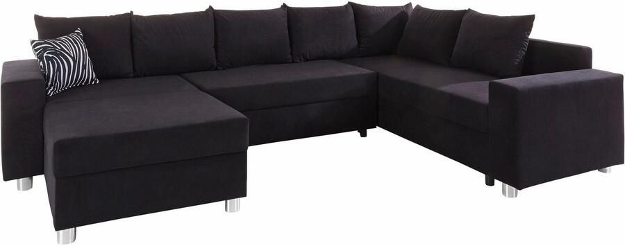 COLLECTION AB Zithoek Paris U-vorm met binnenvering naar keuze met slaapfunctie en bedkist - Foto 8