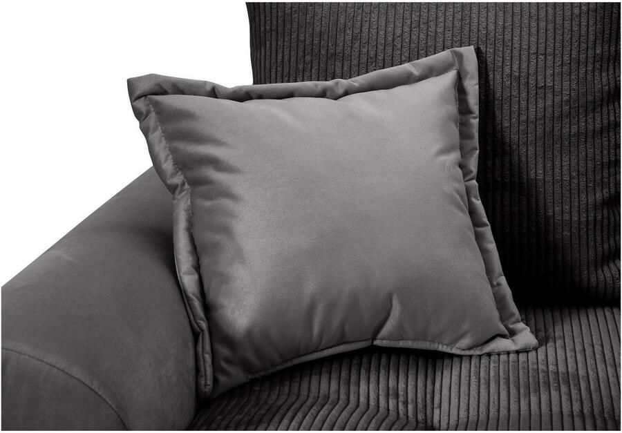 COLLECTION AB Zithoek Raisa U-vorm met vering kussens en stiksels in het zitgebied - Foto 4