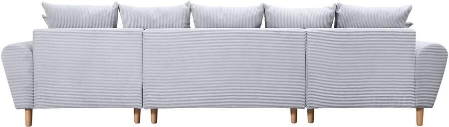 COLLECTION AB Zithoek Raisa U-vorm met vering kussens en stiksels in het zitgebied - Foto 7