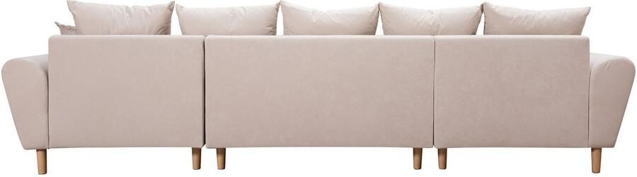 COLLECTION AB Zithoek Raisa U-vorm met vering kussens en stiksels in het zitgebied - Foto 7