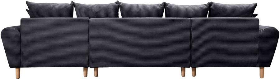 COLLECTION AB Zithoek Raisa U-vorm met vering kussens en stiksels in het zitgebied - Foto 7