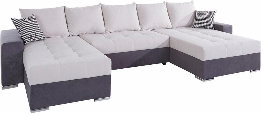 COLLECTION AB Zithoek Josy XXL U-vorm B: 333 cm met 2 chaise longues 77 & 97 cm - Foto 8
