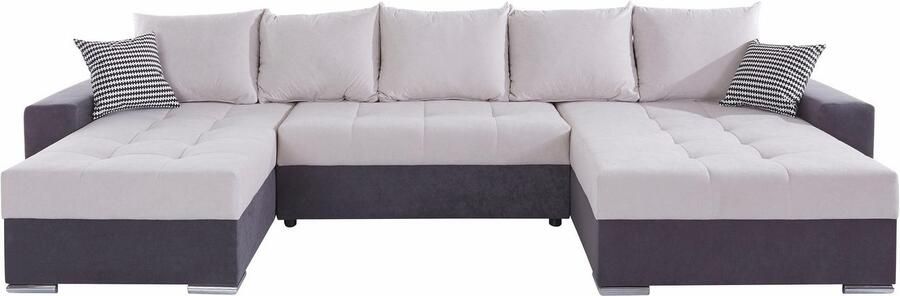 COLLECTION AB Zithoek Josy XXL U-vorm B: 333 cm met 2 chaise longues 77 & 97 cm - Foto 11