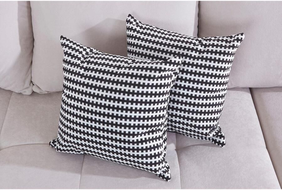 COLLECTION AB Zithoek XXL-Josy U-vorm breedte 333 cm met 2 recamieren 77 & 97 cm - Foto 3