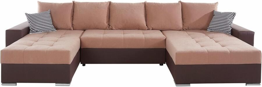 COLLECTION AB Zithoek Josy XXL U-vorm B: 333 cm met 2 chaise longues 77 & 97 cm - Foto 13