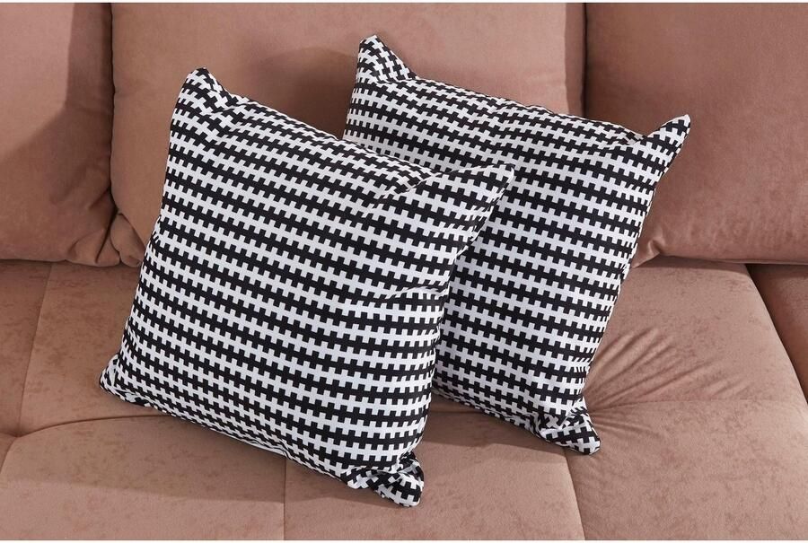 COLLECTION AB Zithoek XXL-Josy U-vorm breedte 333 cm met 2 recamieren 77 & 97 cm - Foto 5