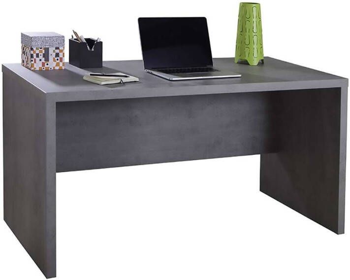 Composad Bureau PRATICO Rechthoekig bureau met 4 cm dikke platen