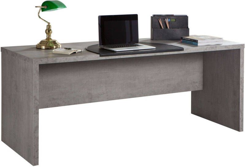 Composad Bureau PRATICO Rechthoekig bureau met 4 cm dikke platen