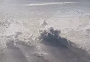 Consalnet Vliesbehang Grijze hemel wolken